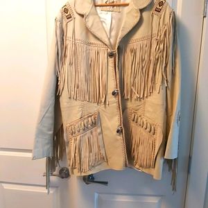 Buck skin jacket